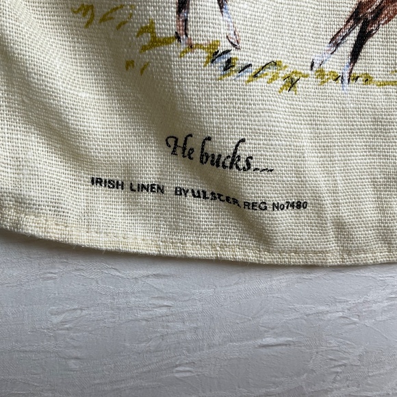 Ulster Weavers Linen Tea Towel A Foal’s First Day Sam Savitt 100% Irish Linen - Picture 3 of 16